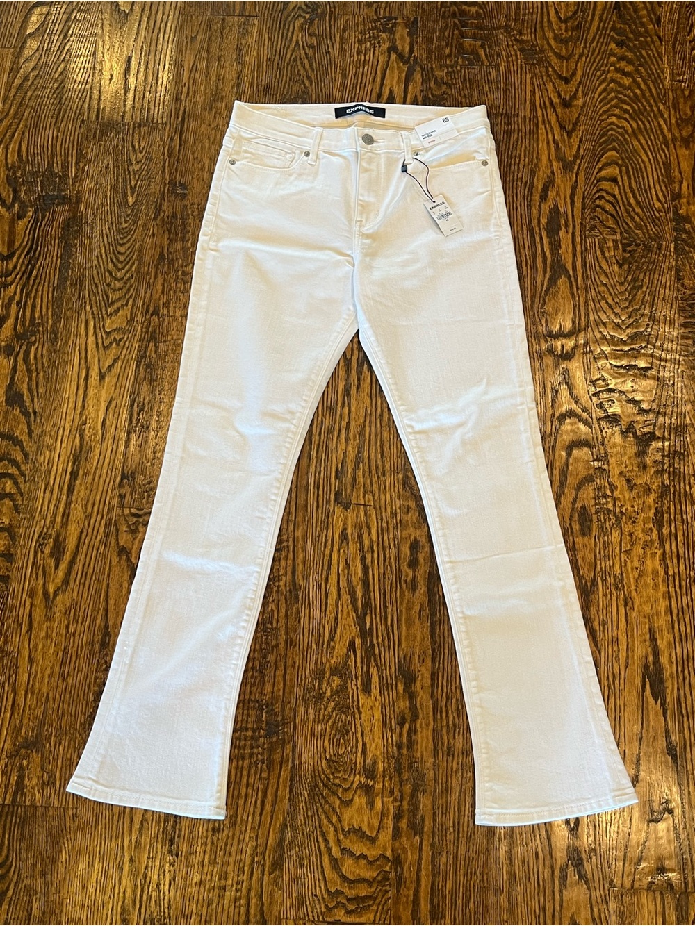 Express NWT - White Women's Slim Stretch Bootcut Jeans